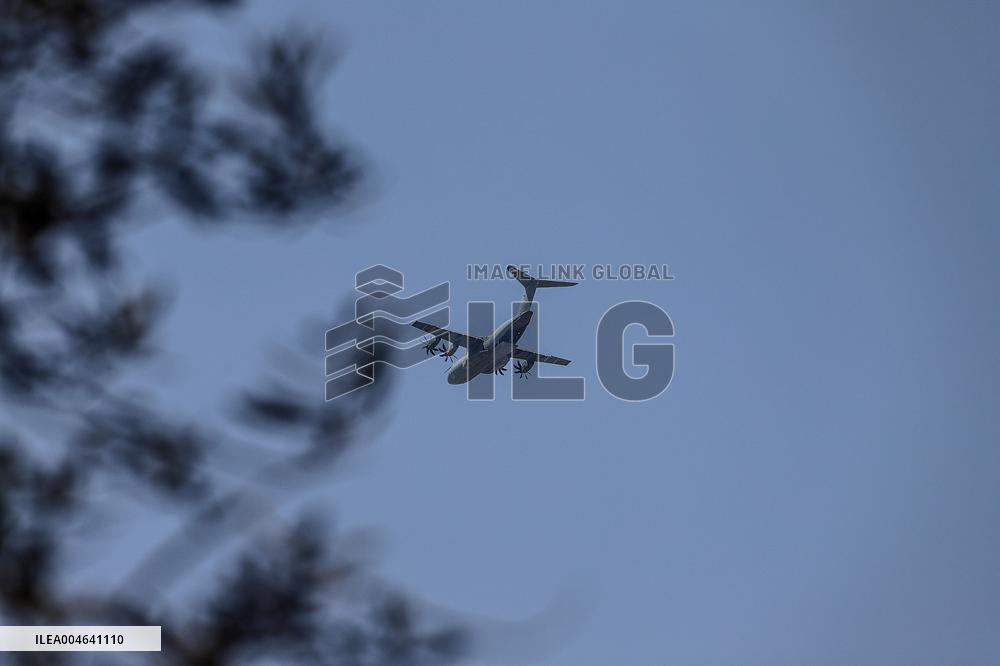 Humanitarian Airdrop in Northern Gaza