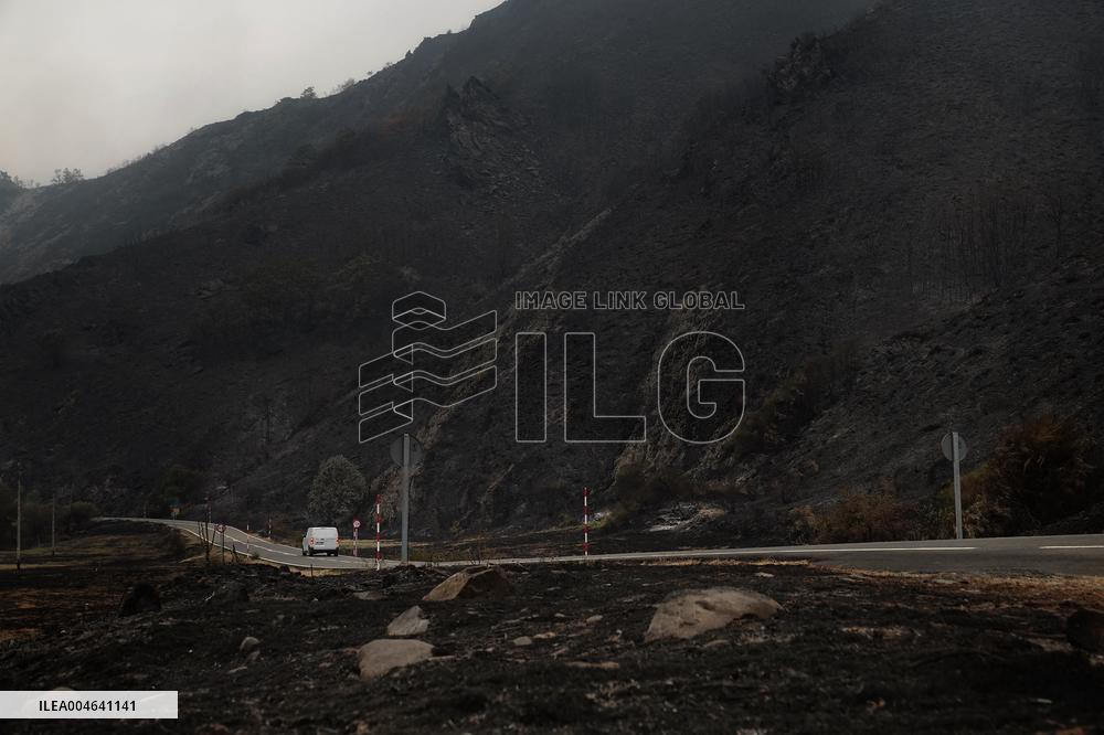 Spain Gripped by Violent Wildfires