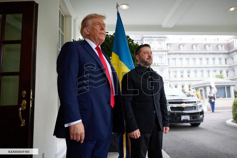 Trump Meets President Zelenskyy and European Leaders - Washington