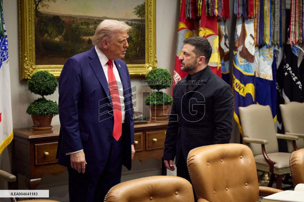 Trump Meets President Zelenskyy and European Leaders - Washington