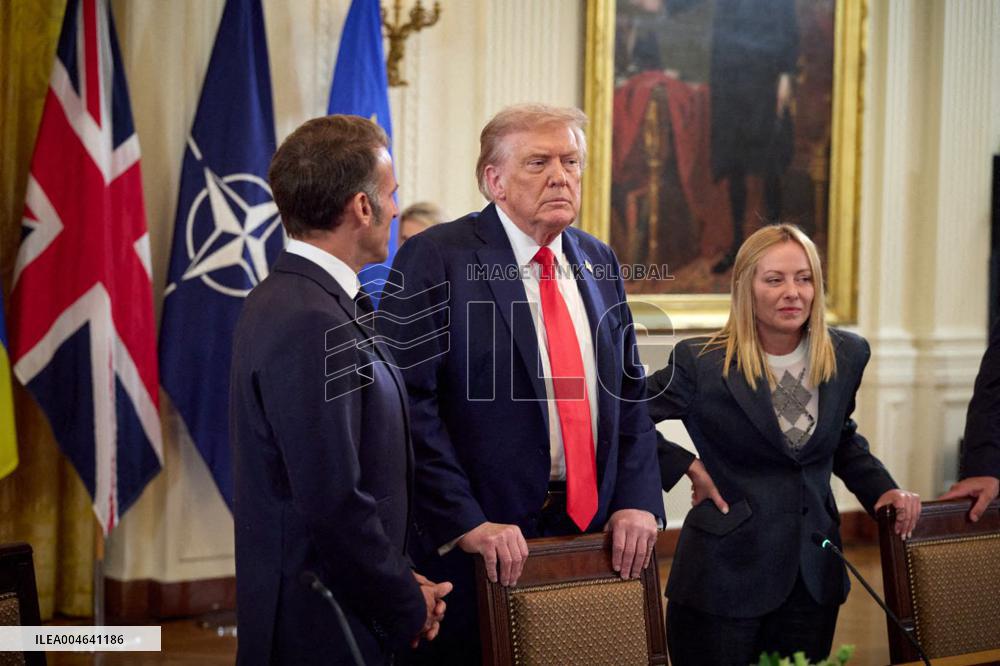 Trump Meets President Zelenskyy and European Leaders - Washington