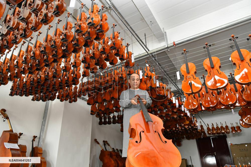 Factory of Traditional Chinese Musical Instruments - China