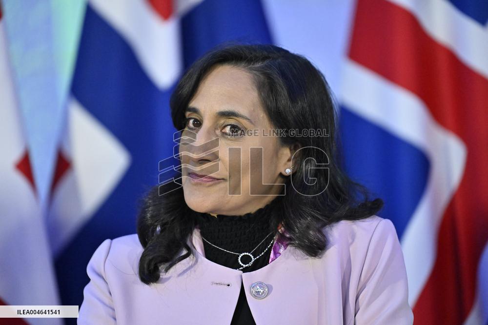 Pohjoismaiden ulkoministereiden ja Kanadan ulkoministerin tiedotustilaisuus