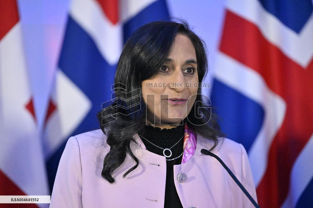 Pohjoismaiden ulkoministereiden ja Kanadan ulkoministerin tiedotustilaisuus