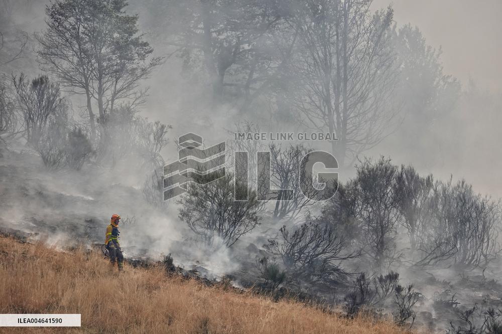 Spain Gripped by Violent Wildfires