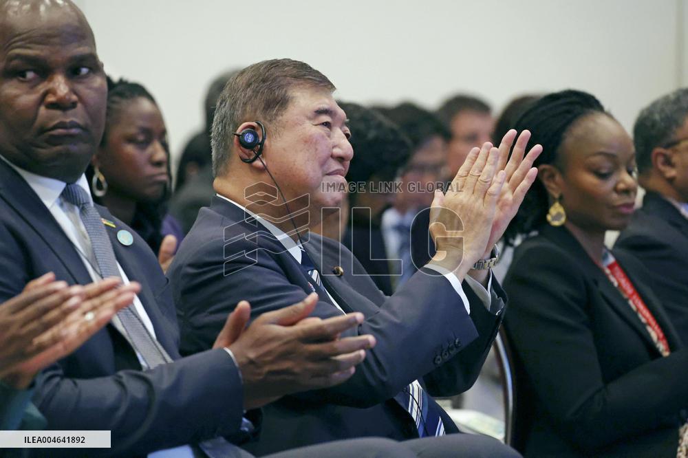 Japan PM Ishiba at TICAD-related event