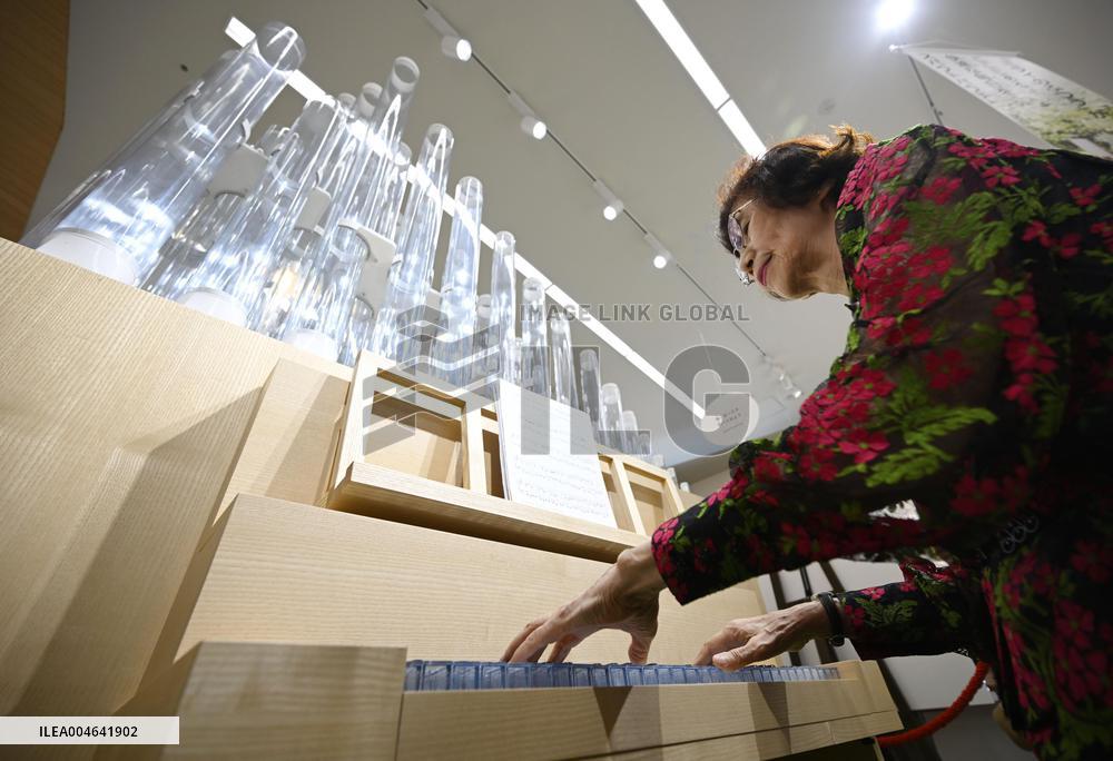 Eco-friendly plastic organ played at world expo in Osaka