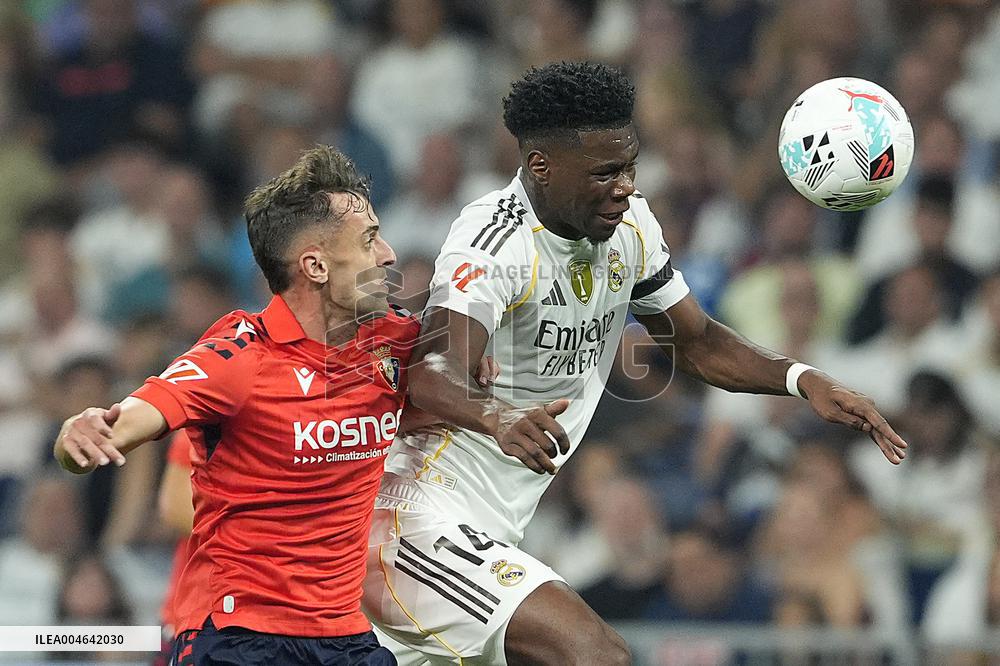 La Liga - Real Madrid CF v Club Atletico Osasuna