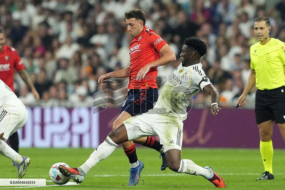 La Liga - Real Madrid CF v Club Atletico Osasuna