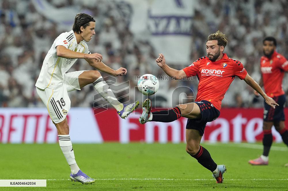 La Liga - Real Madrid CF v Club Atletico Osasuna