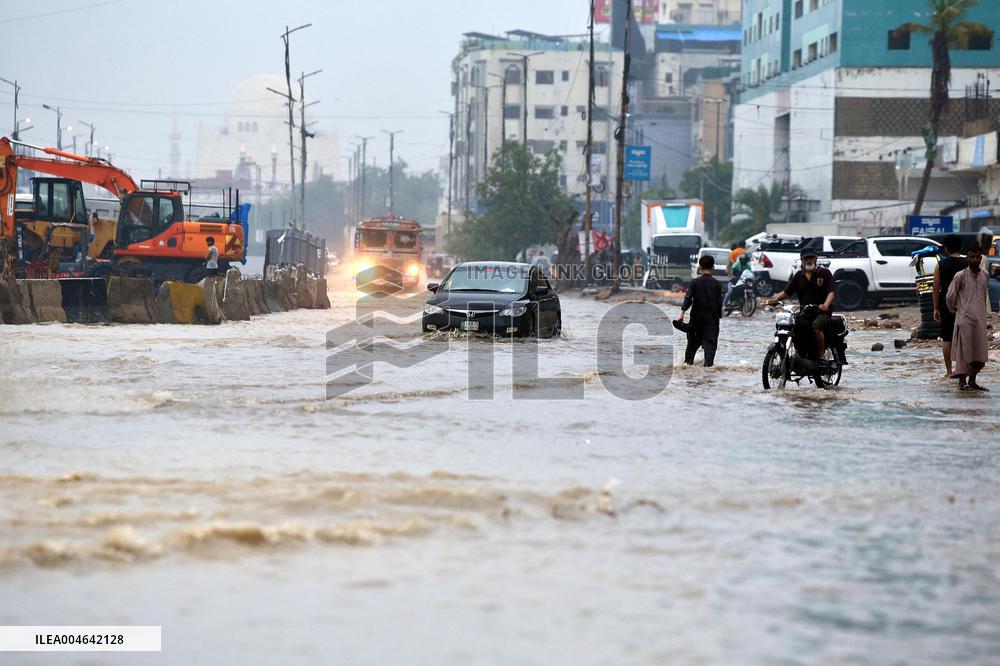 Monsoon Flooding in Karachi - Pakistan