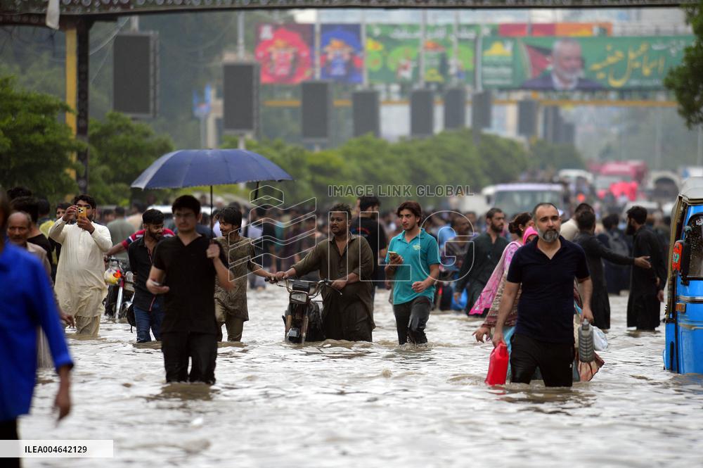 Monsoon Flooding in Karachi - Pakistan