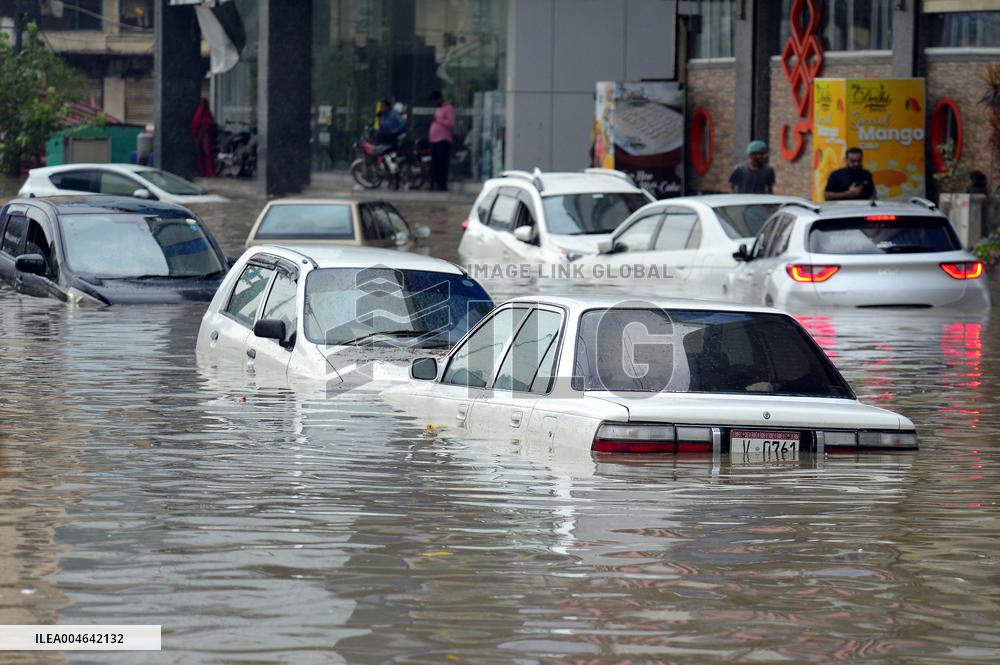 Monsoon Flooding in Karachi - Pakistan