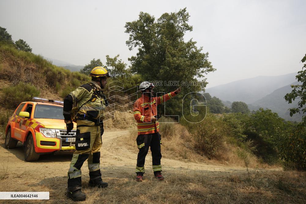 Efforts Ongoing to Control Yeres-Llamas de Cabrera Fire - Spain