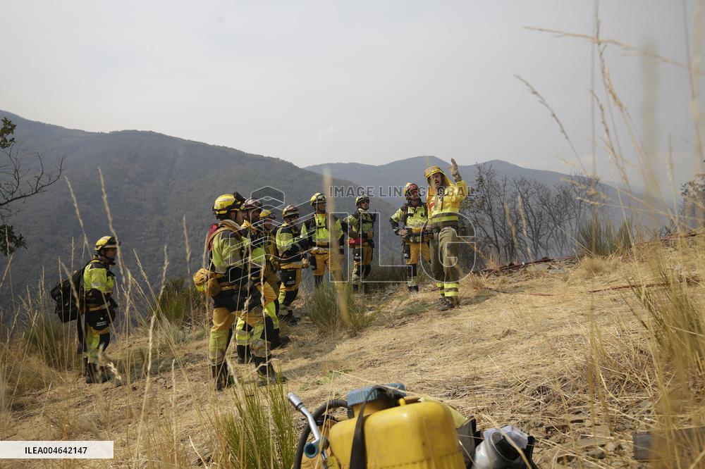 Efforts Ongoing to Control Yeres-Llamas de Cabrera Fire - Spain