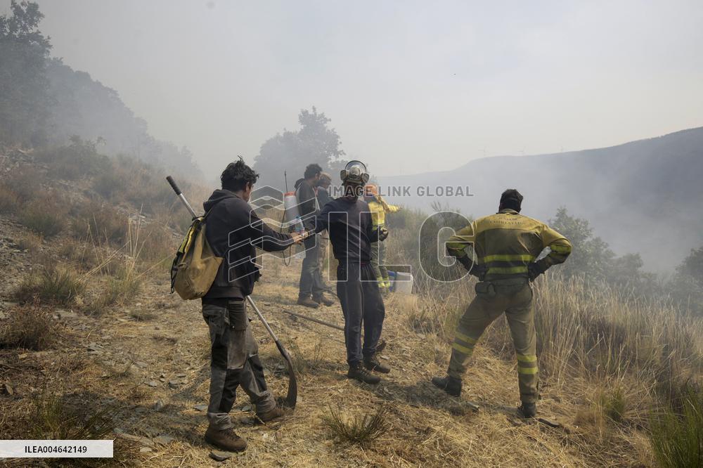 Efforts Ongoing to Control Yeres-Llamas de Cabrera Fire - Spain
