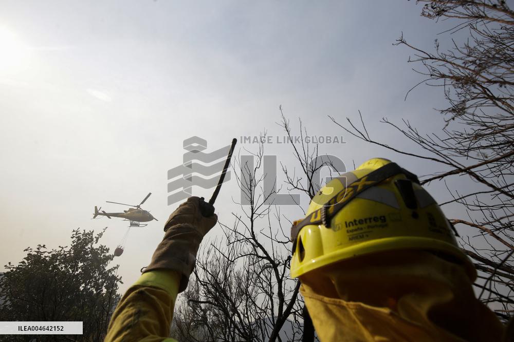 Efforts Ongoing to Control Yeres-Llamas de Cabrera Fire - Spain