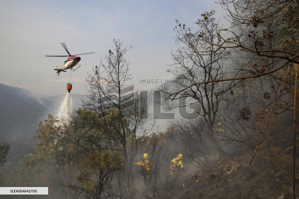 Efforts Ongoing to Control Yeres-Llamas de Cabrera Fire - Spain