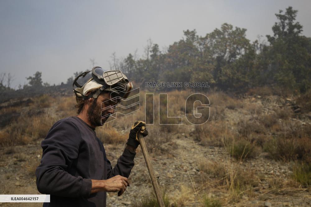 Efforts Ongoing to Control Yeres-Llamas de Cabrera Fire - Spain