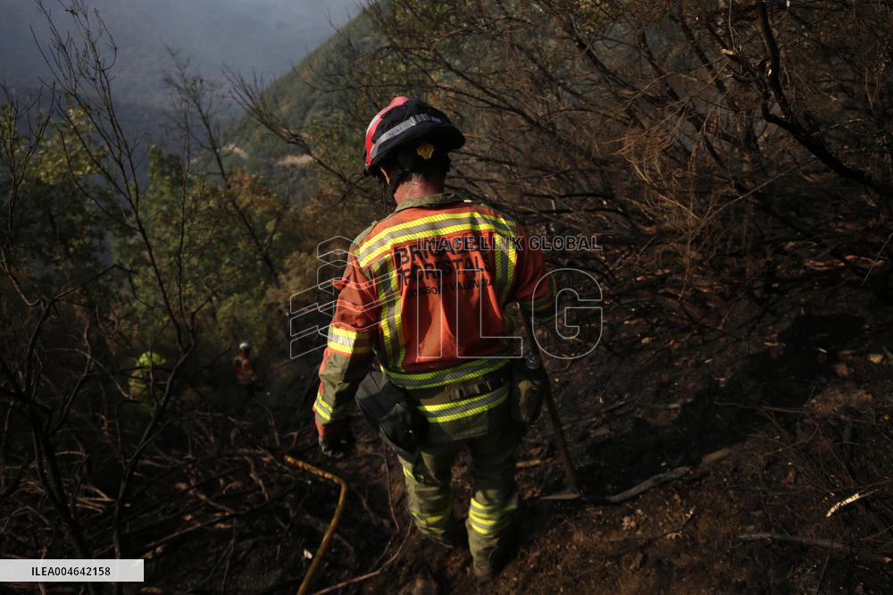 Efforts Ongoing to Control Yeres-Llamas de Cabrera Fire - Spain