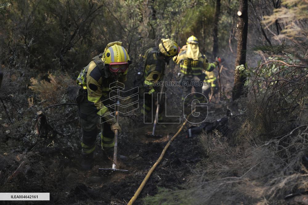 Efforts Ongoing to Control Yeres-Llamas de Cabrera Fire - Spain