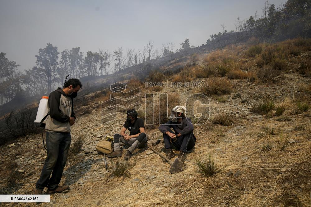 Efforts Ongoing to Control Yeres-Llamas de Cabrera Fire - Spain