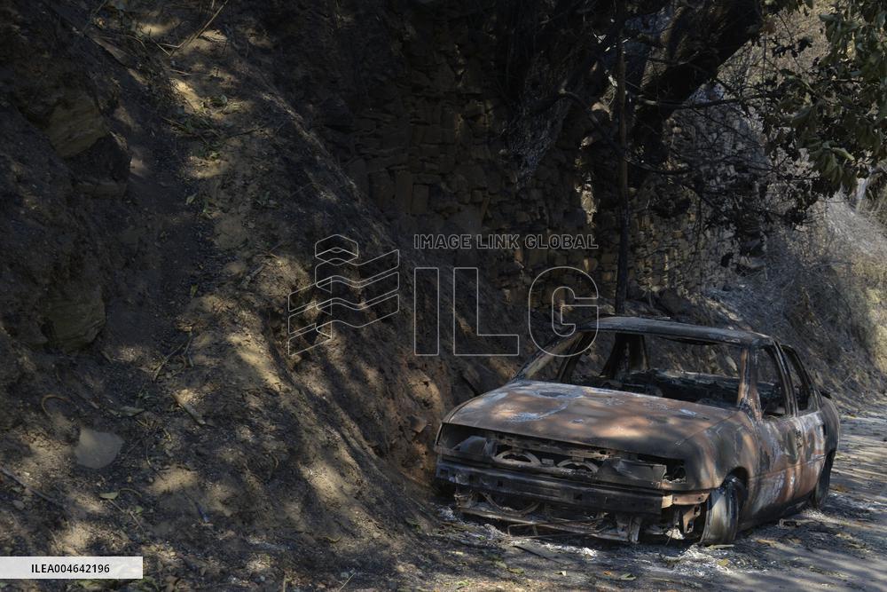 Larouco fire (Ourense) reaches 20,000 hectares burned and becomes the largest in the history of Galicia