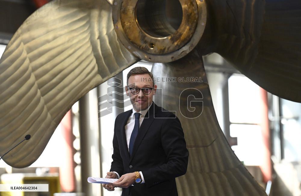 The Polar Max project begins in the Helsinki Shipyard