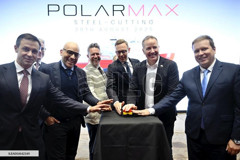 The Polar Max project begins in the Helsinki Shipyard