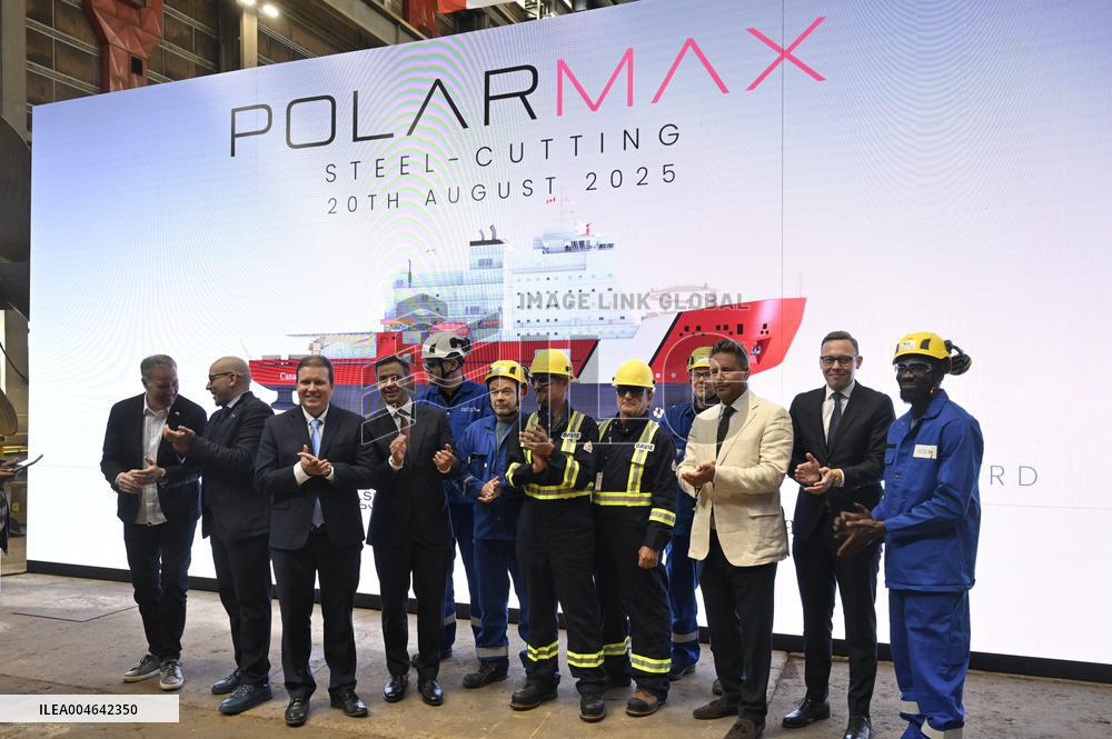 The Polar Max project begins in the Helsinki Shipyard