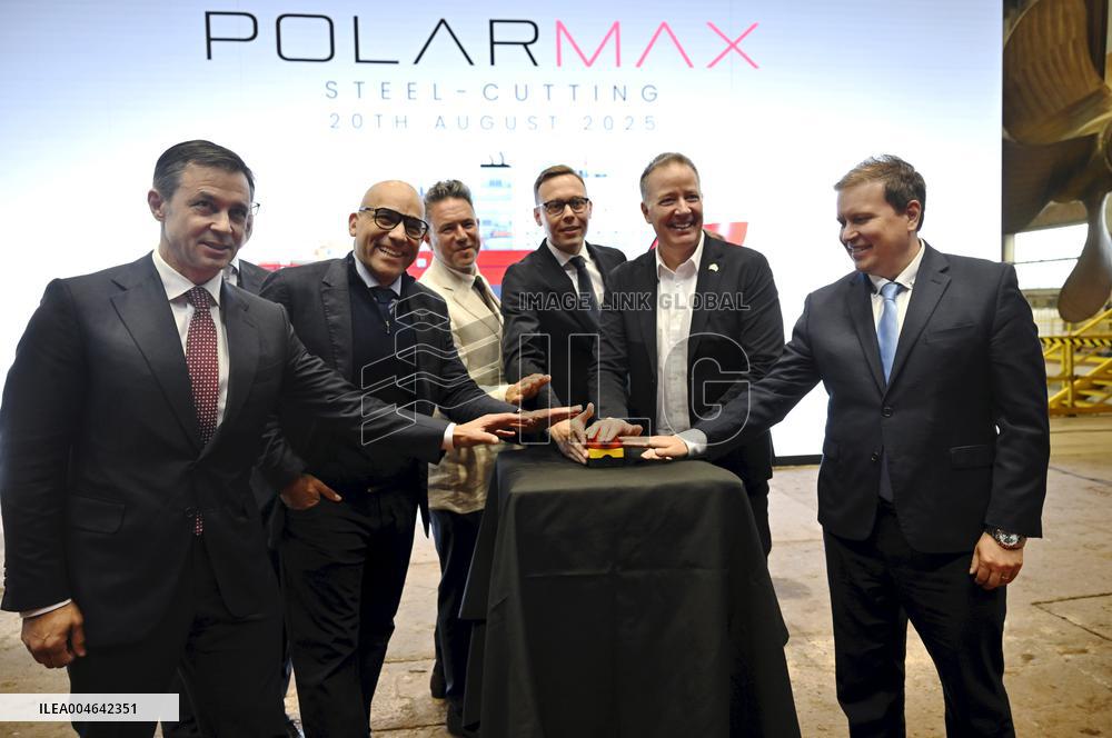 The Polar Max project begins in the Helsinki Shipyard