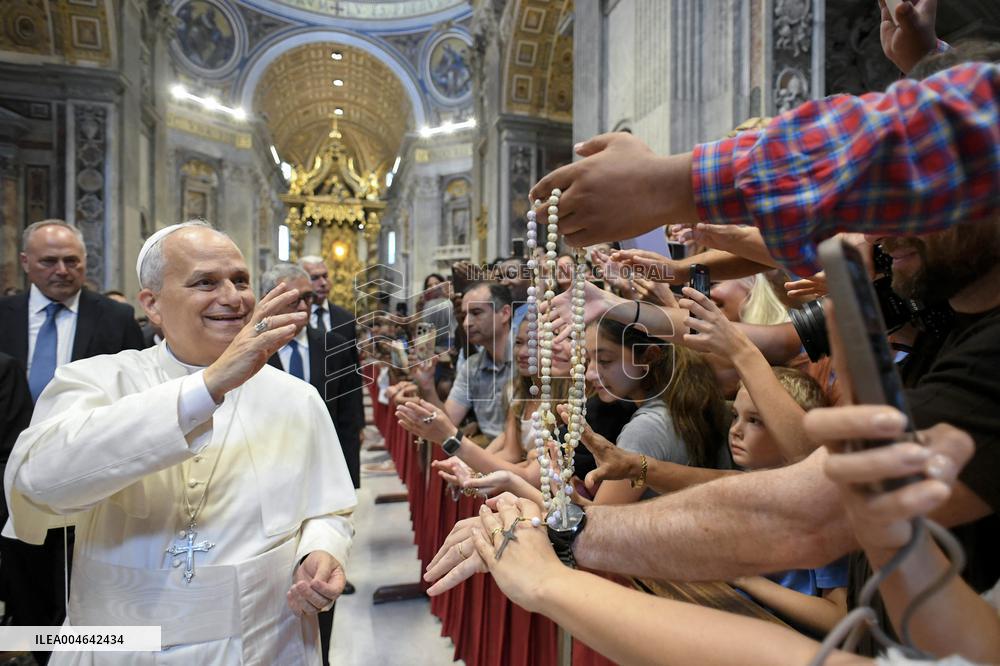 Pope Leo XIV Leads The General Audience - Vatican