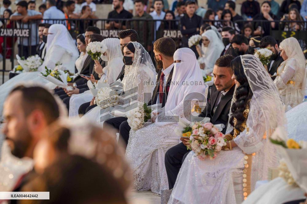 Kurdistan Democratic Party Celebrates 79th Anniversary With Mass Wedding - Iraq