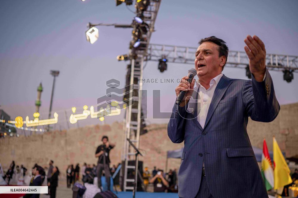 Kurdistan Democratic Party Celebrates 79th Anniversary With Mass Wedding - Iraq