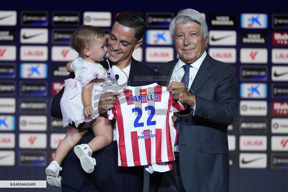 Atletico de Madrid's new player Giacomo Raspadori - Madrid