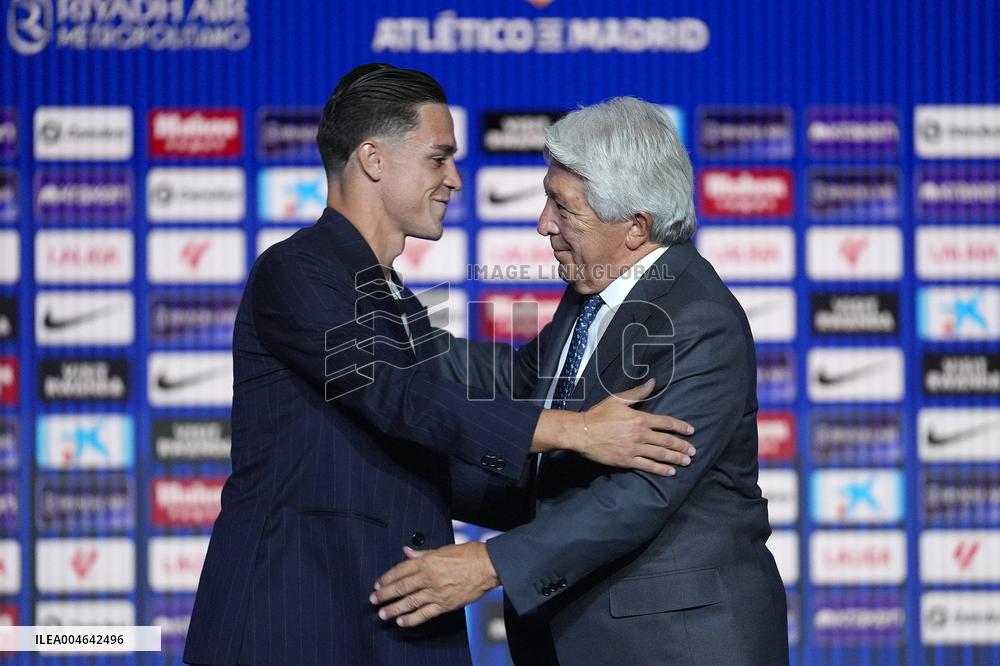 Atletico de Madrid's new player Giacomo Raspadori - Madrid