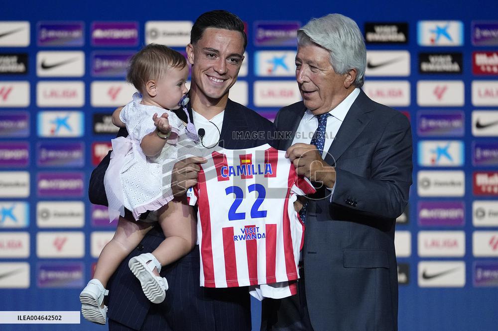 Atletico de Madrid's new player Giacomo Raspadori - Madrid