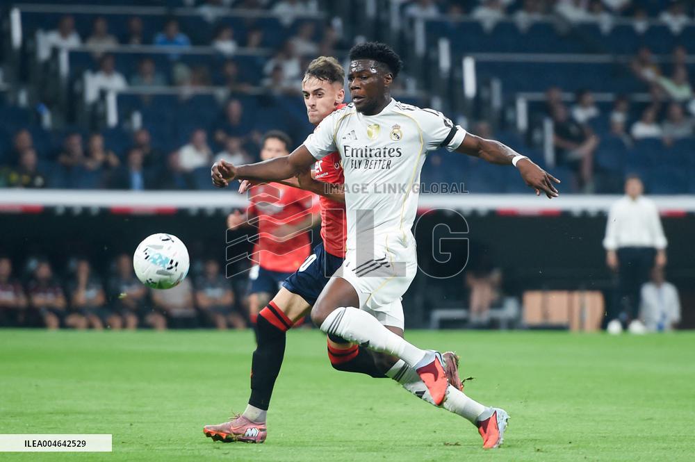 La Liga - Real Madrid Vs Osasuna - Madrid