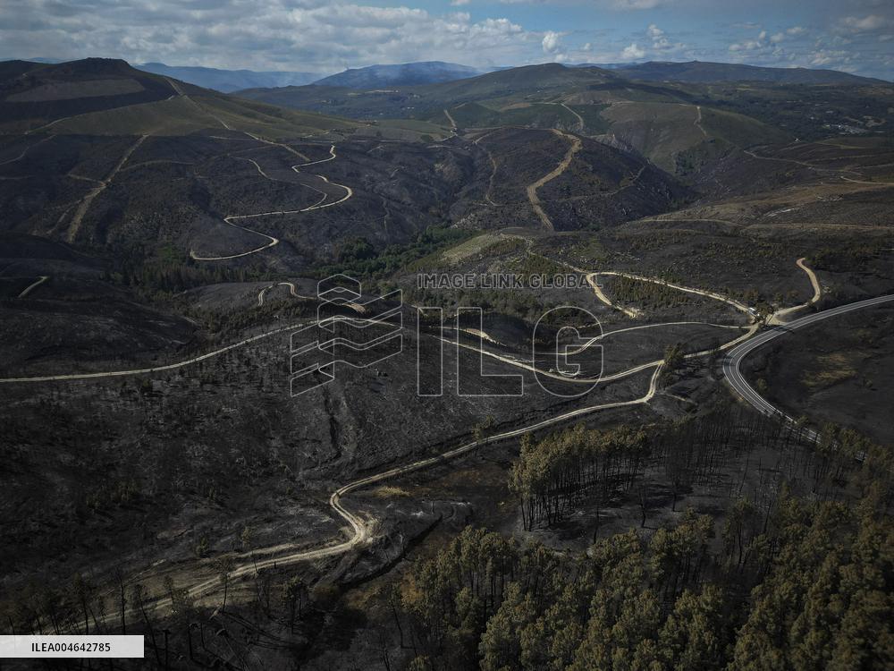 Larouco Fire Threatens Protected Areas - Spain