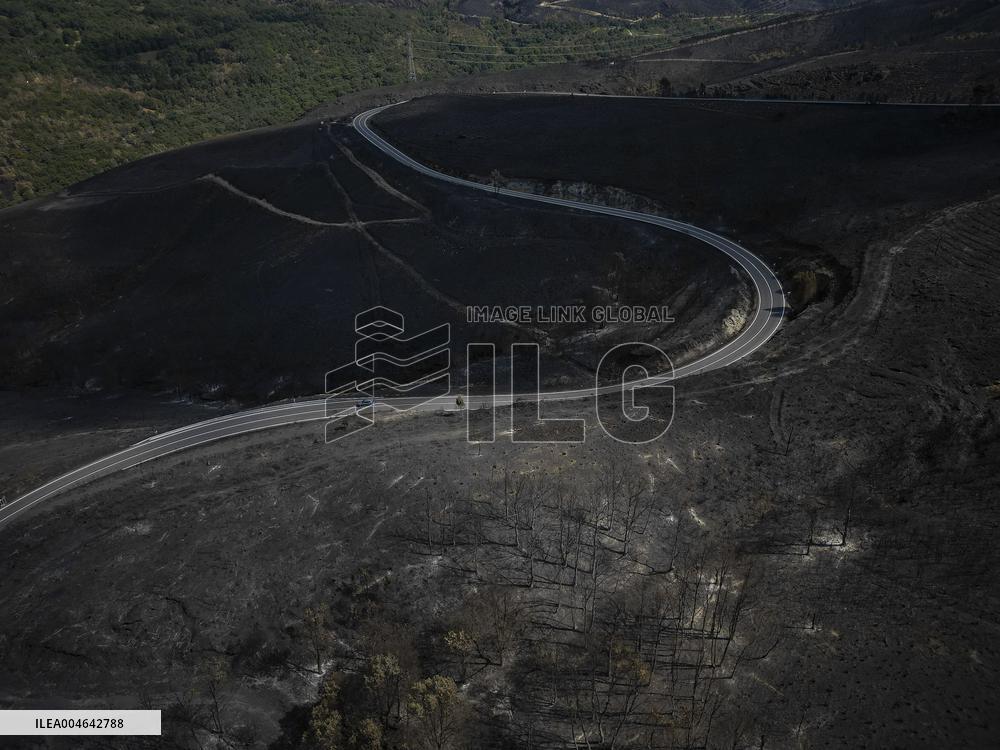 Larouco Fire Threatens Protected Areas - Spain