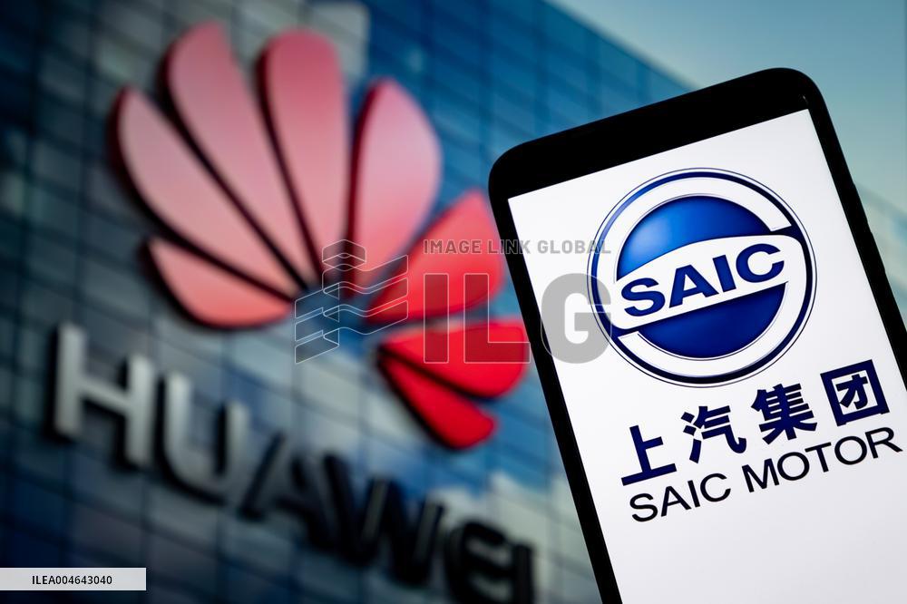 Illustration SAIC MOTOR HUAWEI