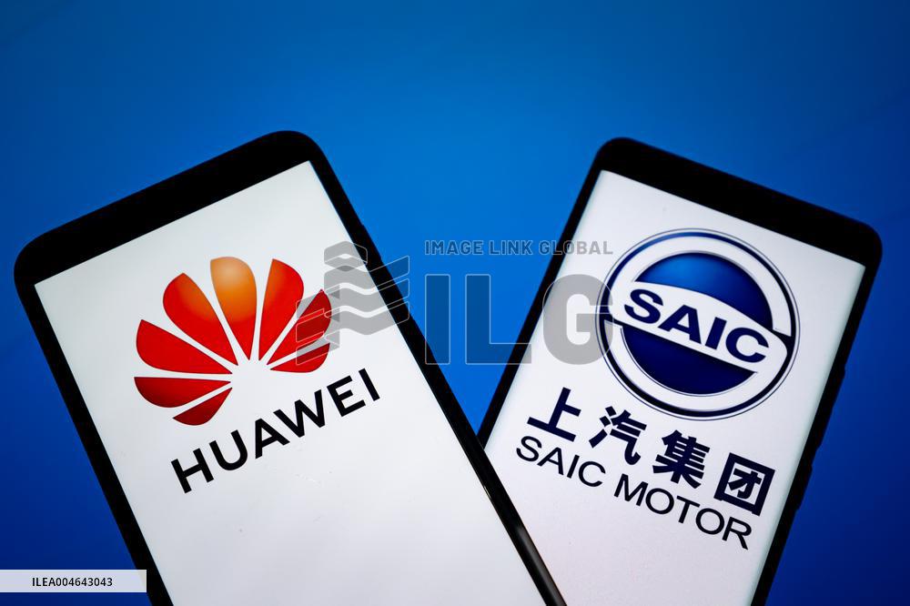 Illustration SAIC MOTOR HUAWEI