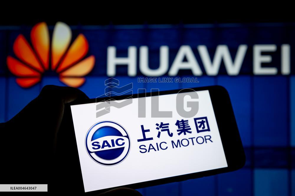 Illustration SAIC MOTOR HUAWEI