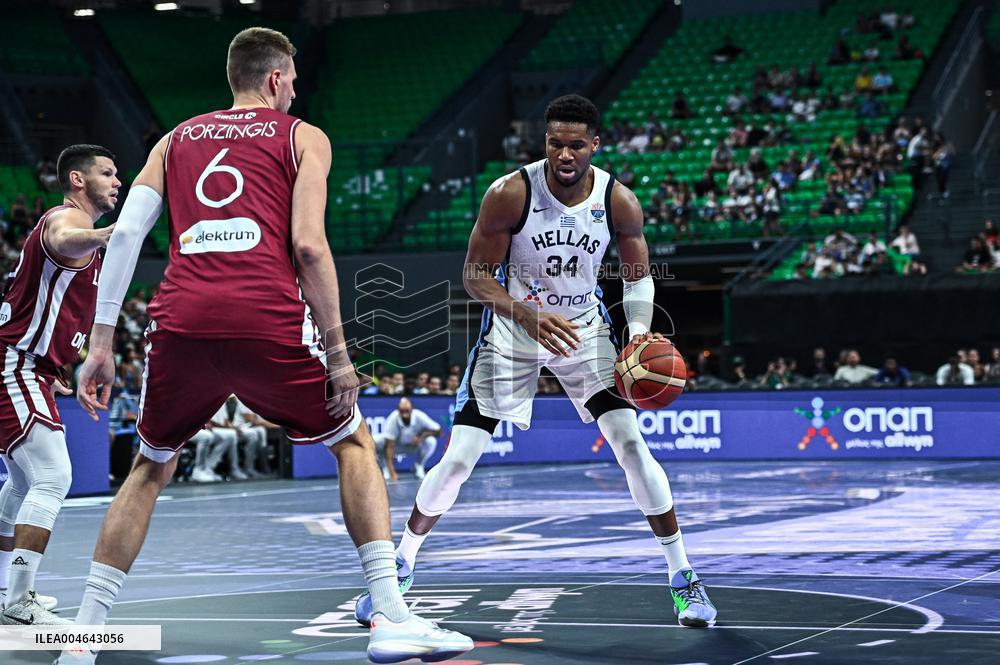 BASKET - Amichevole - Greece vs Latvia, AEGEAN ΑCROPOLIS TOURNAMENT 2025