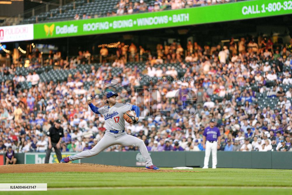 Baseball: Dodgers vs. Rockies