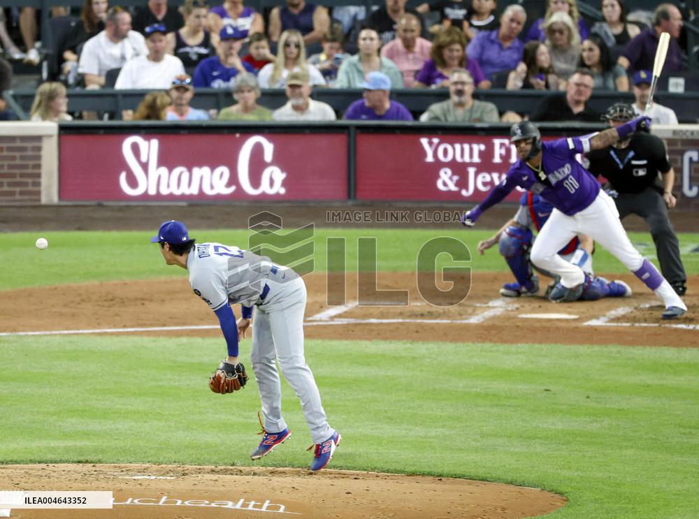 Baseball: Dodgers vs. Rockies