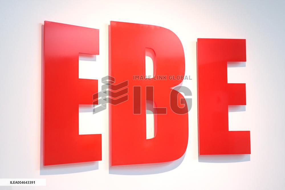 EBE signboard, logo