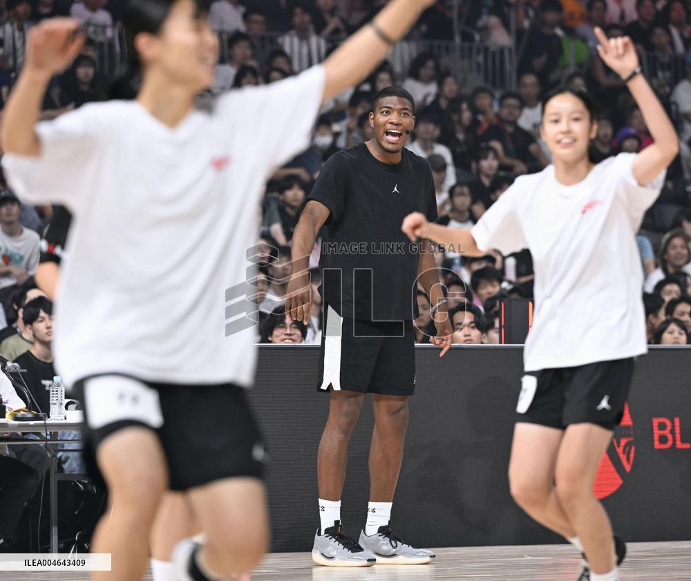 Basketball: Training camp hosted by Hachimura