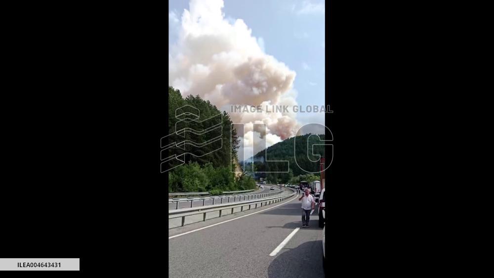 Turkey: Forest Fire Breaks Out in Mengen, Bolu, Burning 20 Hectares