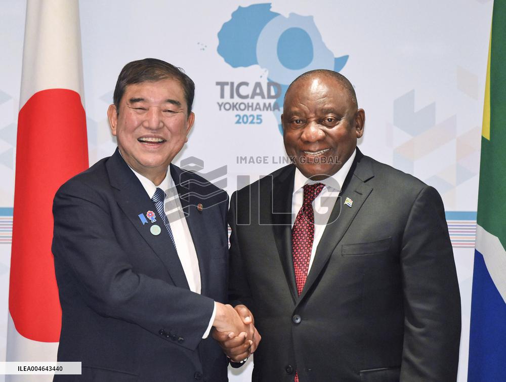 S. African president in Japan